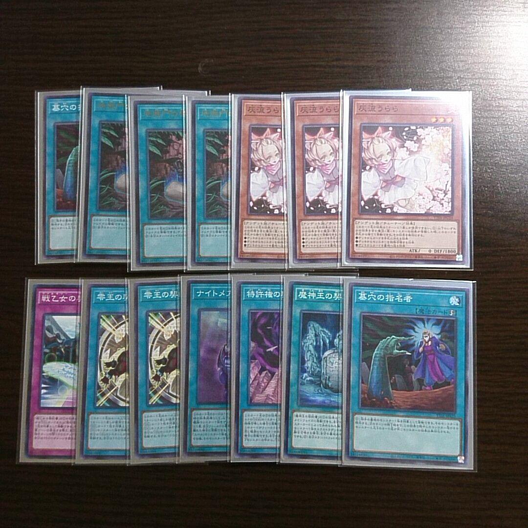 遊戯王【ＤＤ】デッキ 赤馬零児 スリーブ付.