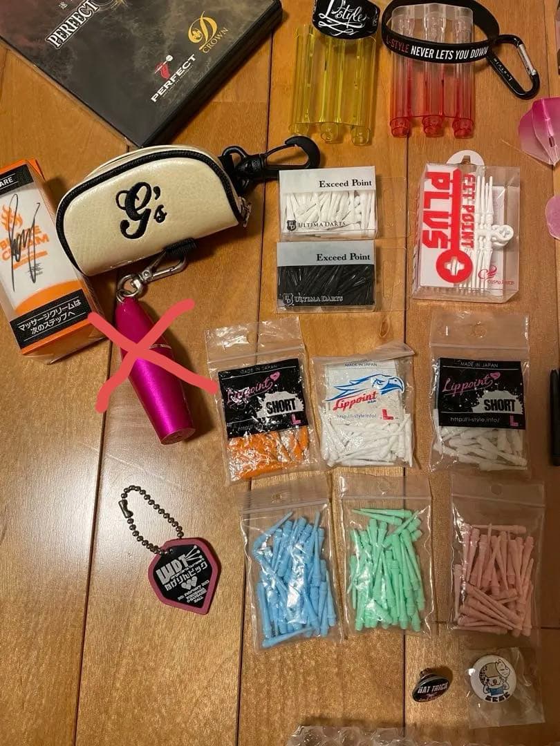 【ダーツセット】バレル、フライト、シャフト、チップ、ケース、カードなど