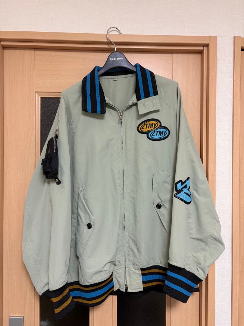 【Lサイズ】ずとまよ バーシティジャケット(Light Gray)