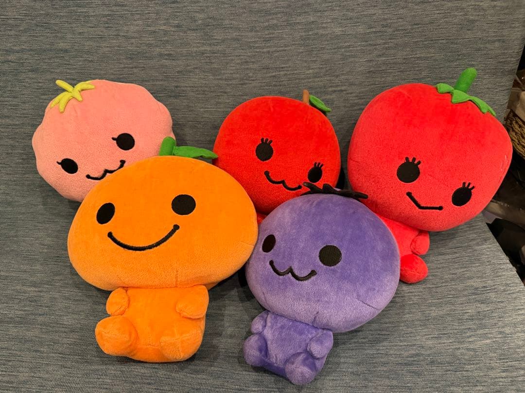 非売品 みかんぼうやとフルーチェメイツ　オリジナルぬいぐるみ　サンエックス