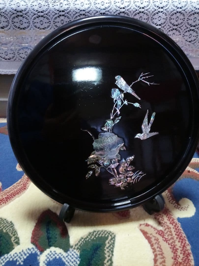 韓国螺鈿細工 おぼん