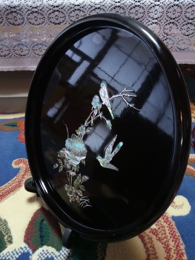 韓国螺鈿細工 おぼん