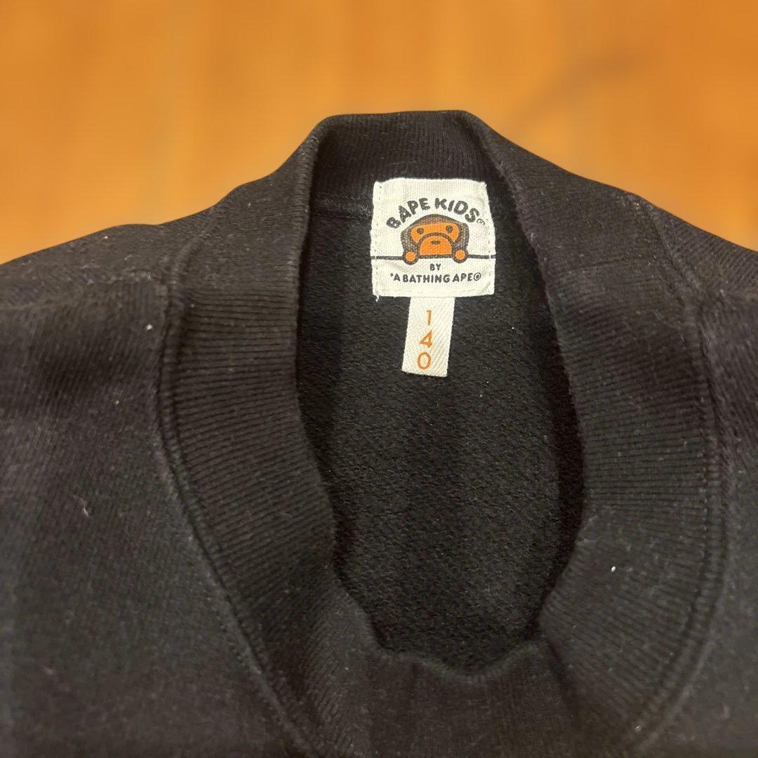 BAPE kids アベイシングエイプ スウェット140