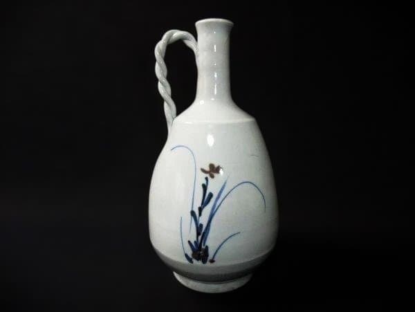 人間国宝 五代目 加藤幸兵衛（人間国宝 加藤卓男の父）李朝風壺 染付