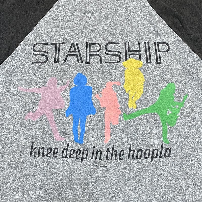 80年代ヴィンテージ STARSHIP HOOPLA TOUR Tシャツ