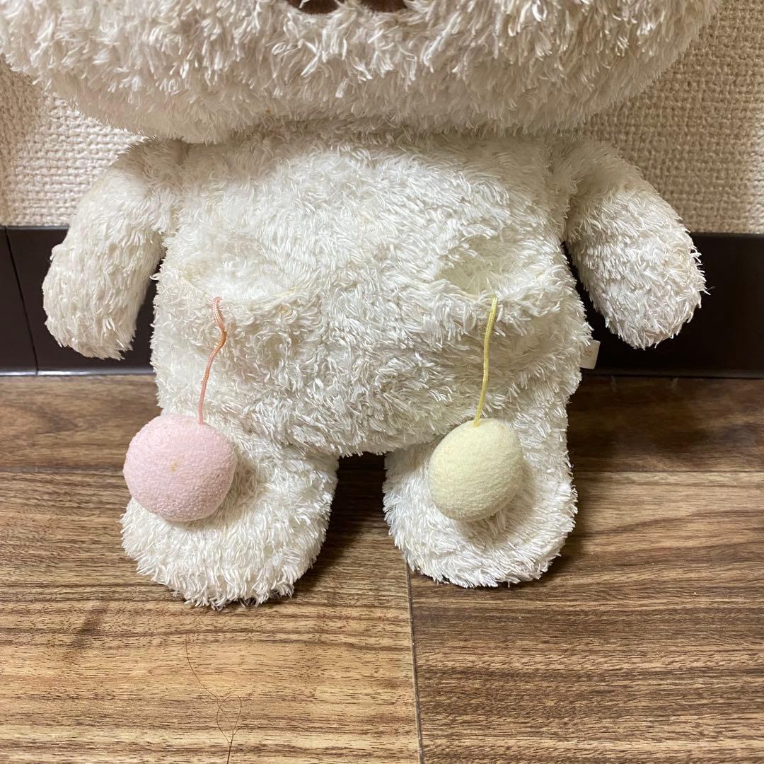 希少　サンリオ　マシュマロみたいなふわふわにゃんこ　ぬいぐるみ　平成レトロ