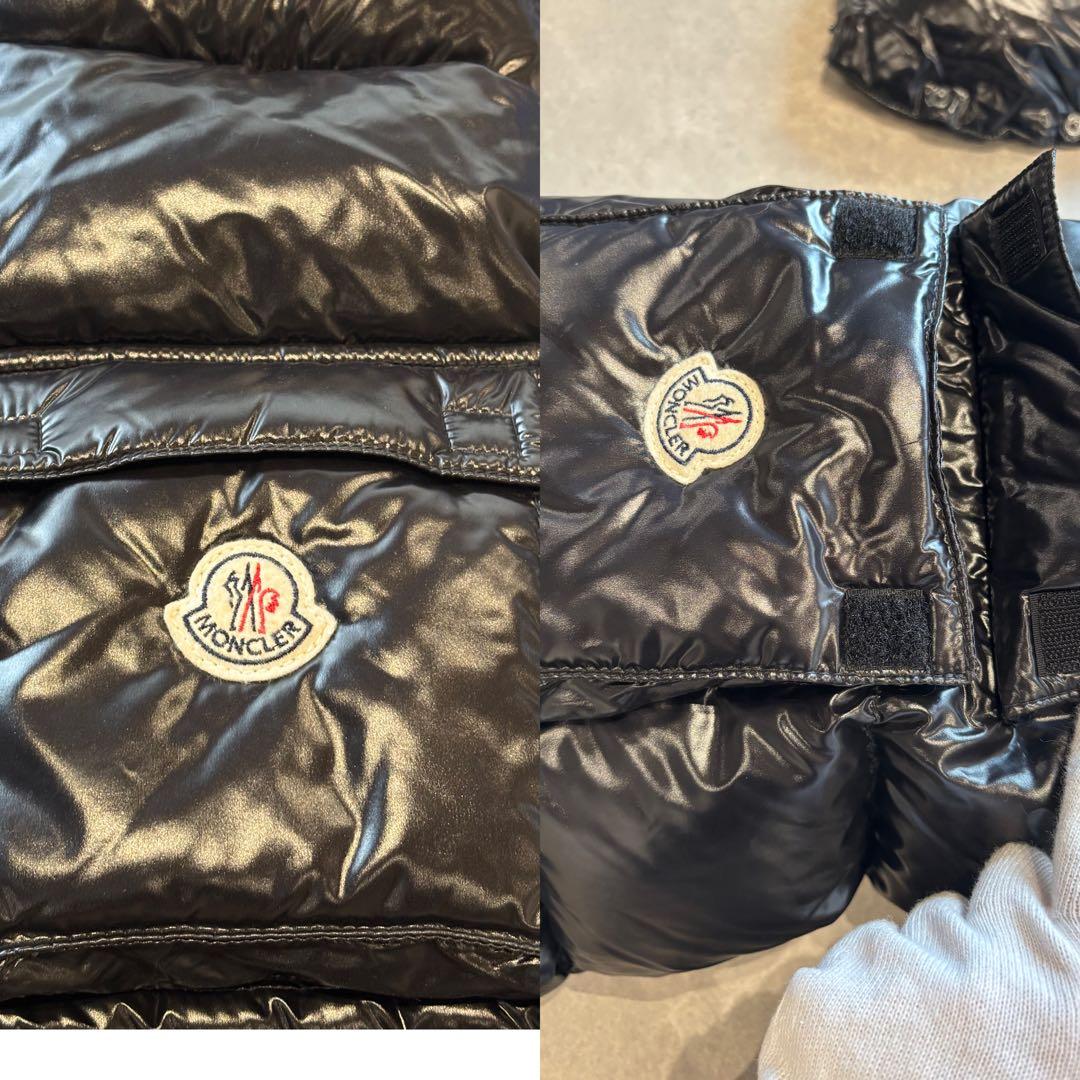 【2way】犬用　モンクレール　ダウンジャケット(ベスト切替可)大型犬