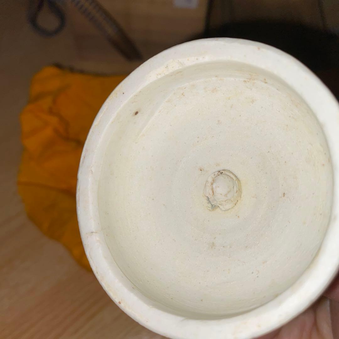 白磁香合　石榴　宋時代