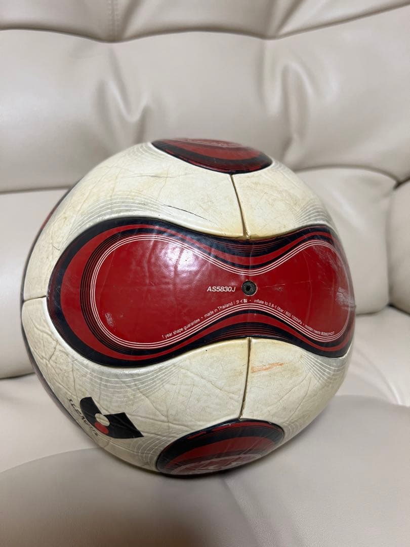 Jリーグ 公式試合球　ドイツワールドカップチームガイスト2008年サッカーボール