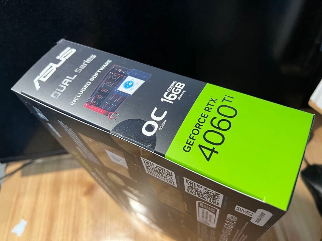 グラフィックボード・グラボ・ビデオカード ASUS GeForce RTX 4060 Ti OC 16GB