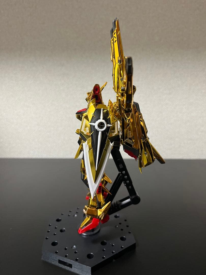 RG アカツキガンダム　素組み　オオワシ＆シラヌイ　その他セット