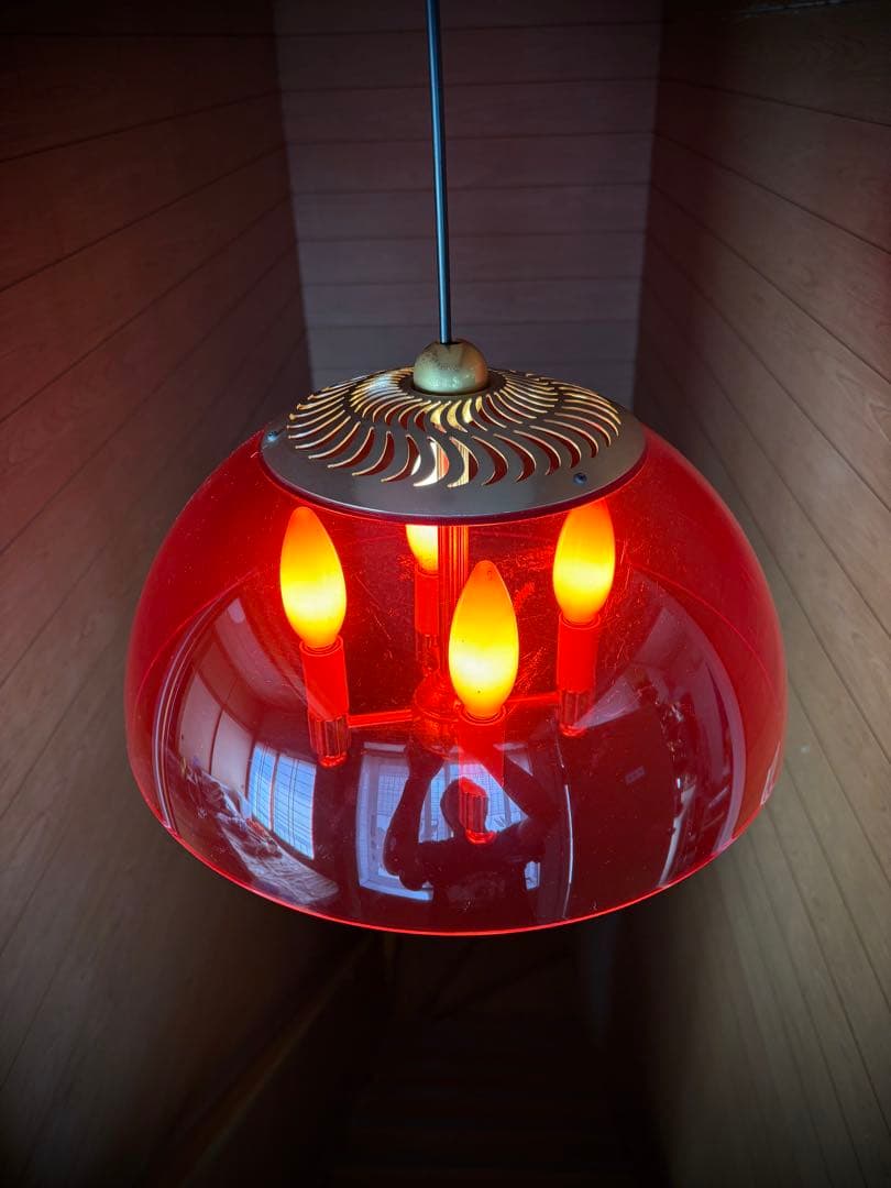 昭和レトロ ペンダントライト レトロポップ レトロカラー ビンテージ