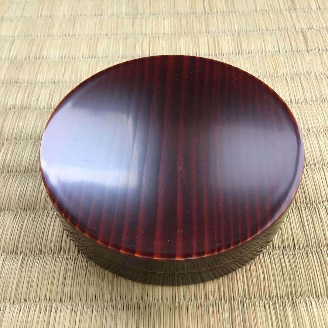 茶道具　香合　南禅寺古材使用　香合　宗陵作　塩沢泰定箱書　共箱　紙箱　S77KG