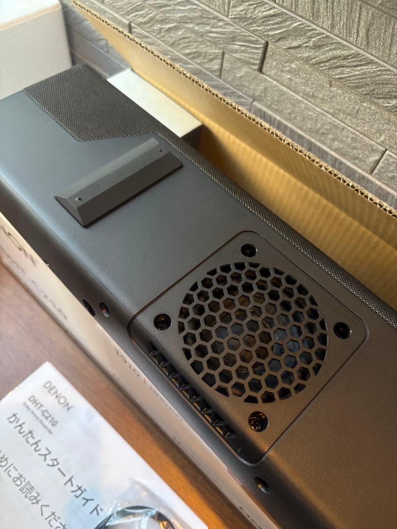 完動品デノン サウンドバー サブウーハーDolby Atmos DHT-C210