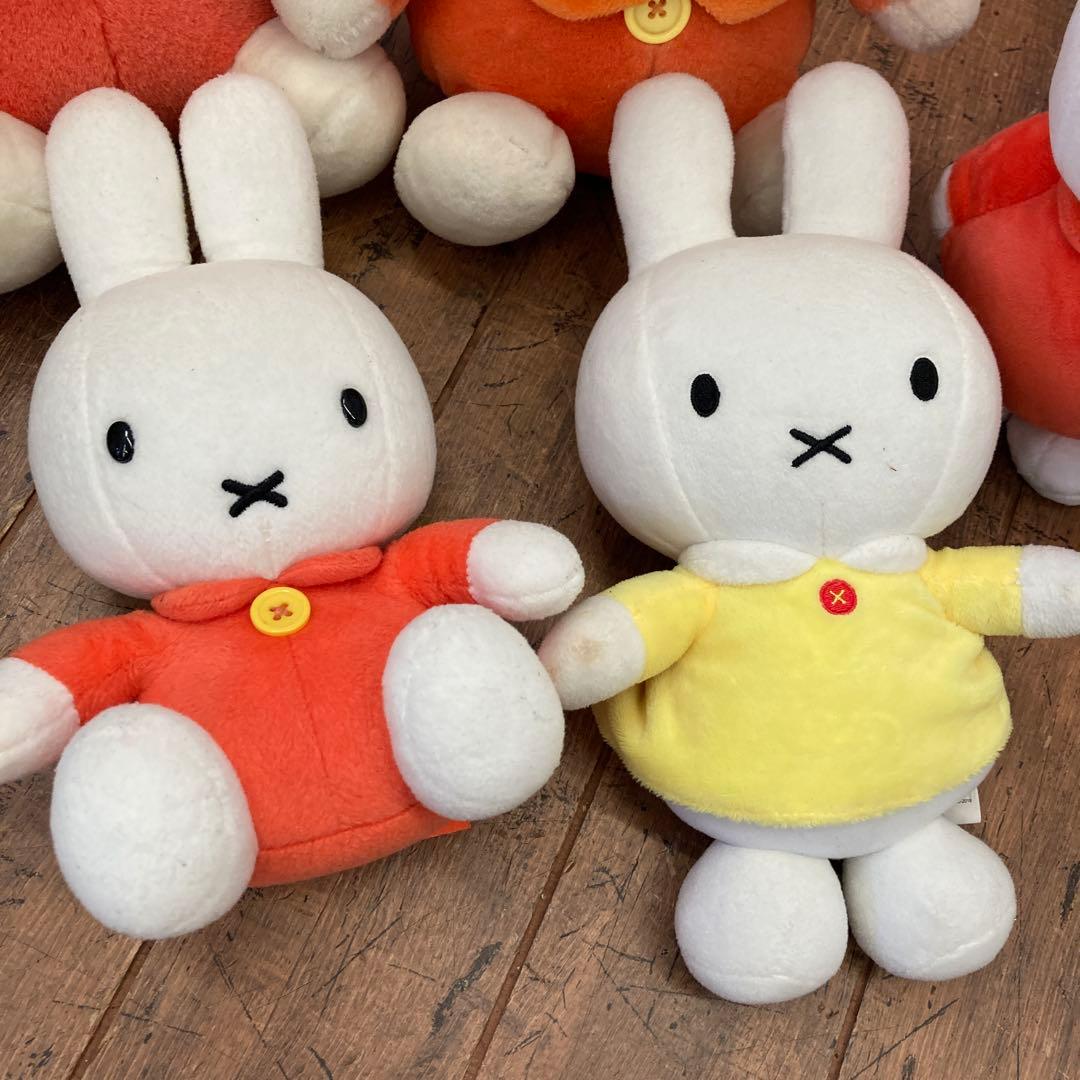 セキグチ レトロ ミッフィー ウサギ ラビット ぬいぐるみ 10体セット 人形