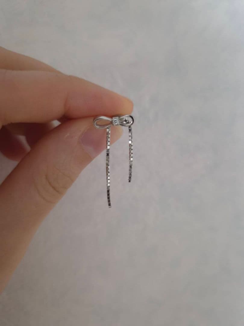 【新品同様】限定品・スタージュエリーSV925 INFINITY BOW