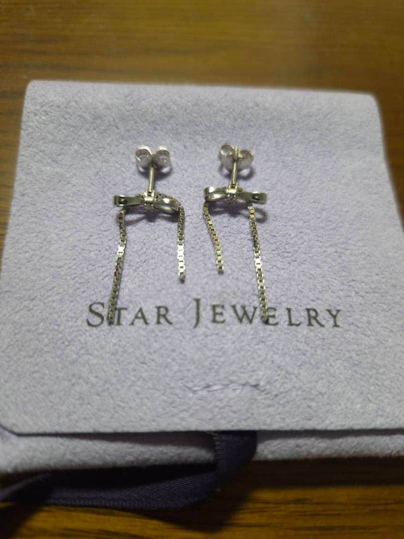 【新品同様】限定品・スタージュエリーSV925 INFINITY BOW