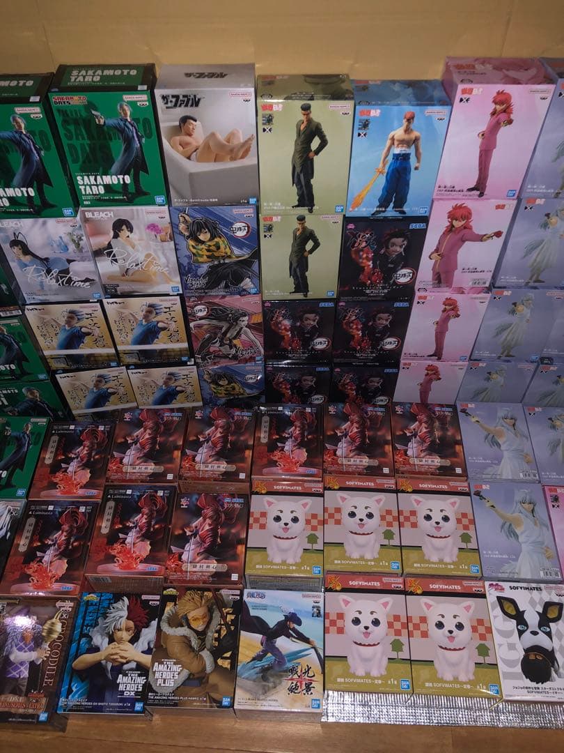 坂本デイズ　幽遊白書　ハイキュー　鬼滅の刃　BLEACH るろうに剣心　63個