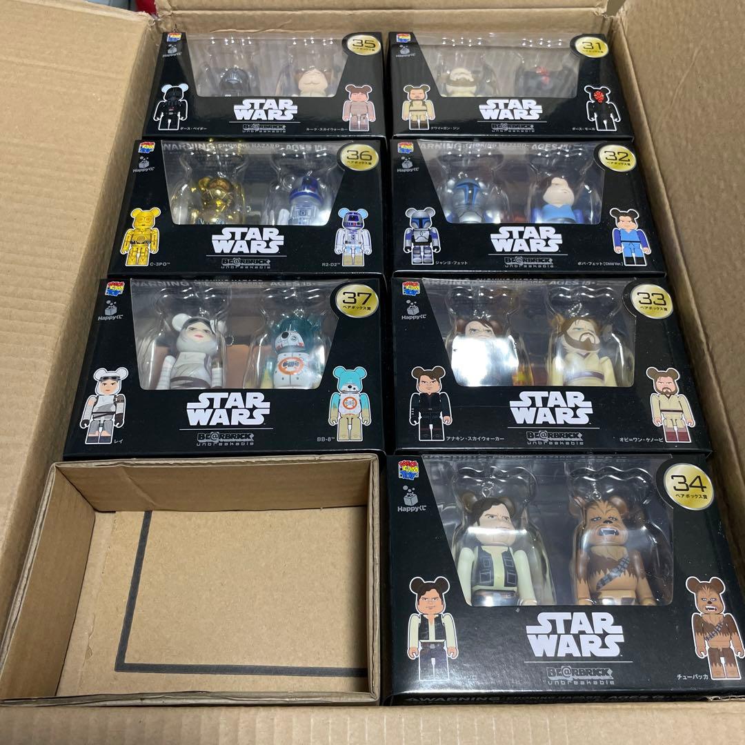 ベアブリック　スターウォーズ2体セット　全7種コンプセット　一番くじ　新品