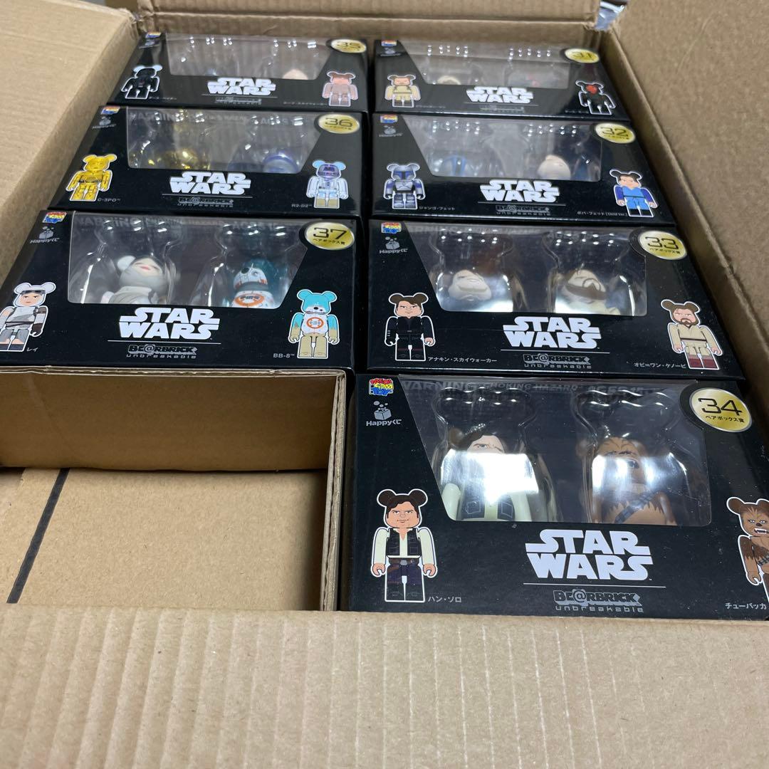 ベアブリック　スターウォーズ2体セット　全7種コンプセット　一番くじ　新品