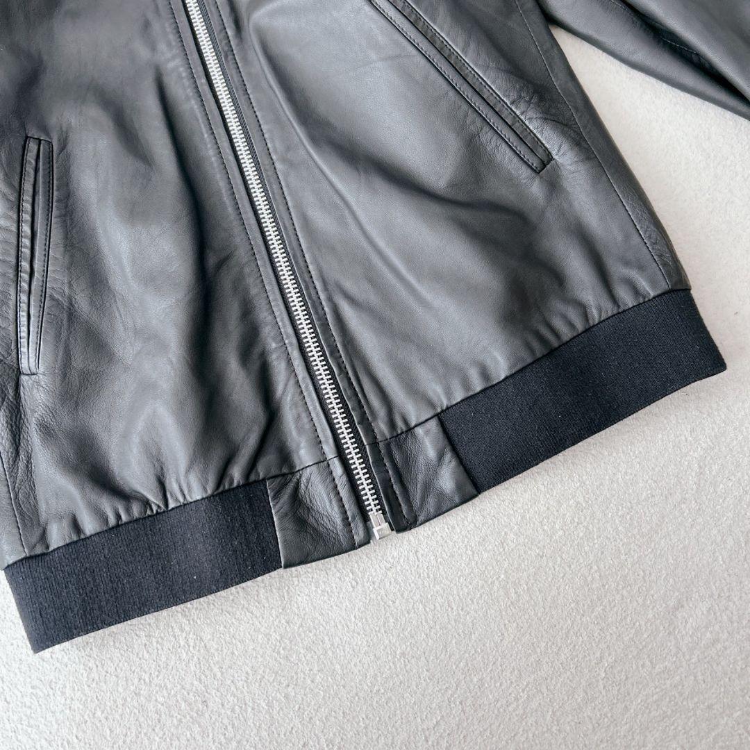 DIESEL BLACK GOLD 44 レザートラックジャケット ライダース