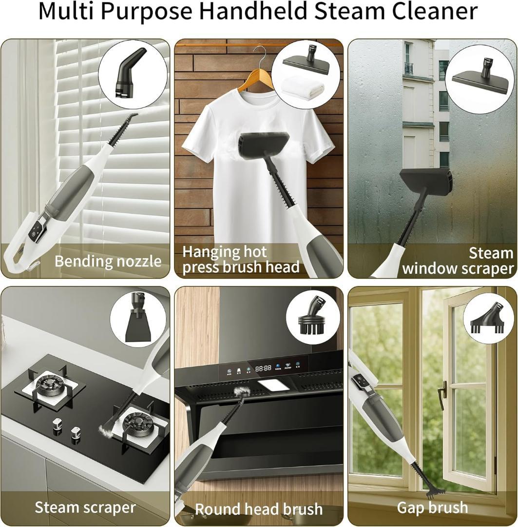 スチームクリーナー 高温スチームモップ スチーム掃除機 年末 年始 大掃除