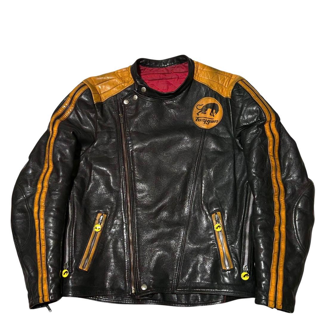 フランス製　FURYGAN（フュリガン）ライダースジャケット　SIZE：50