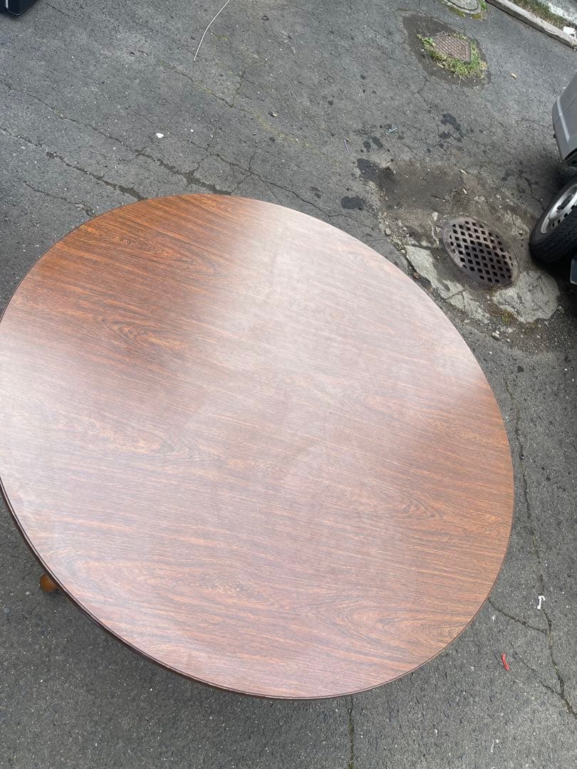 飛騨産業 キツツキマーク ダイニングテーブル 丸テーブル ラウンドテーブル