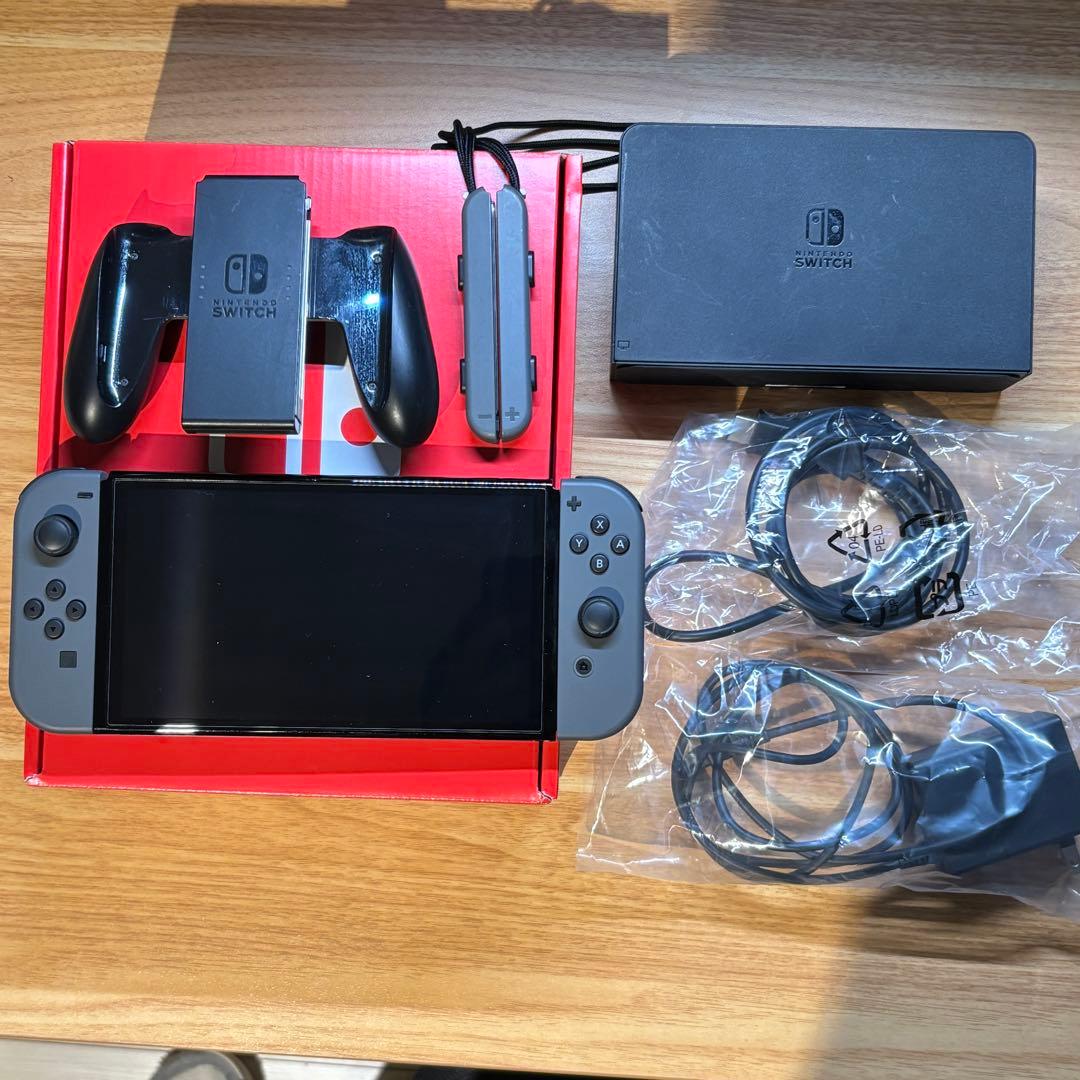 Nintendo Switch 有機el 本体 グレー