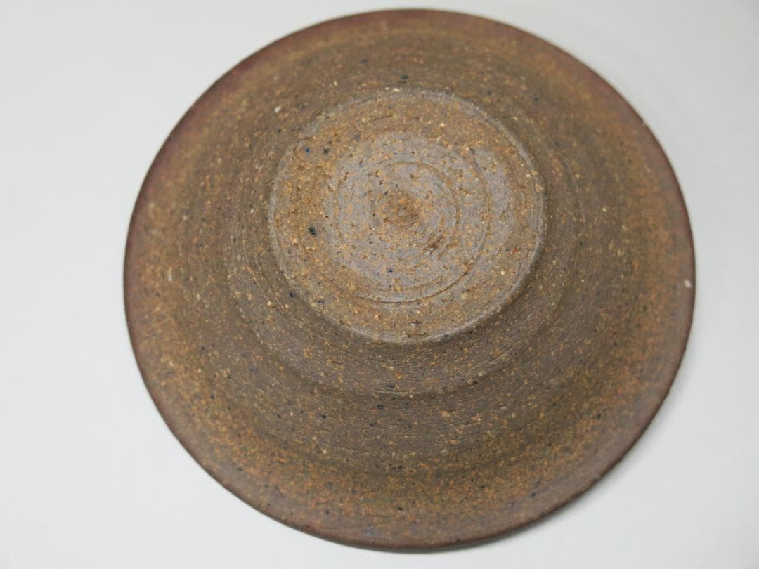 堀内宗完宗匠書付 堀野証嗣作「萬古やき南蛮写耳付水指」 共箱 茶道具 T-12