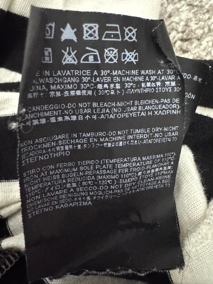 サンローラン　ボーダーシャツ　S