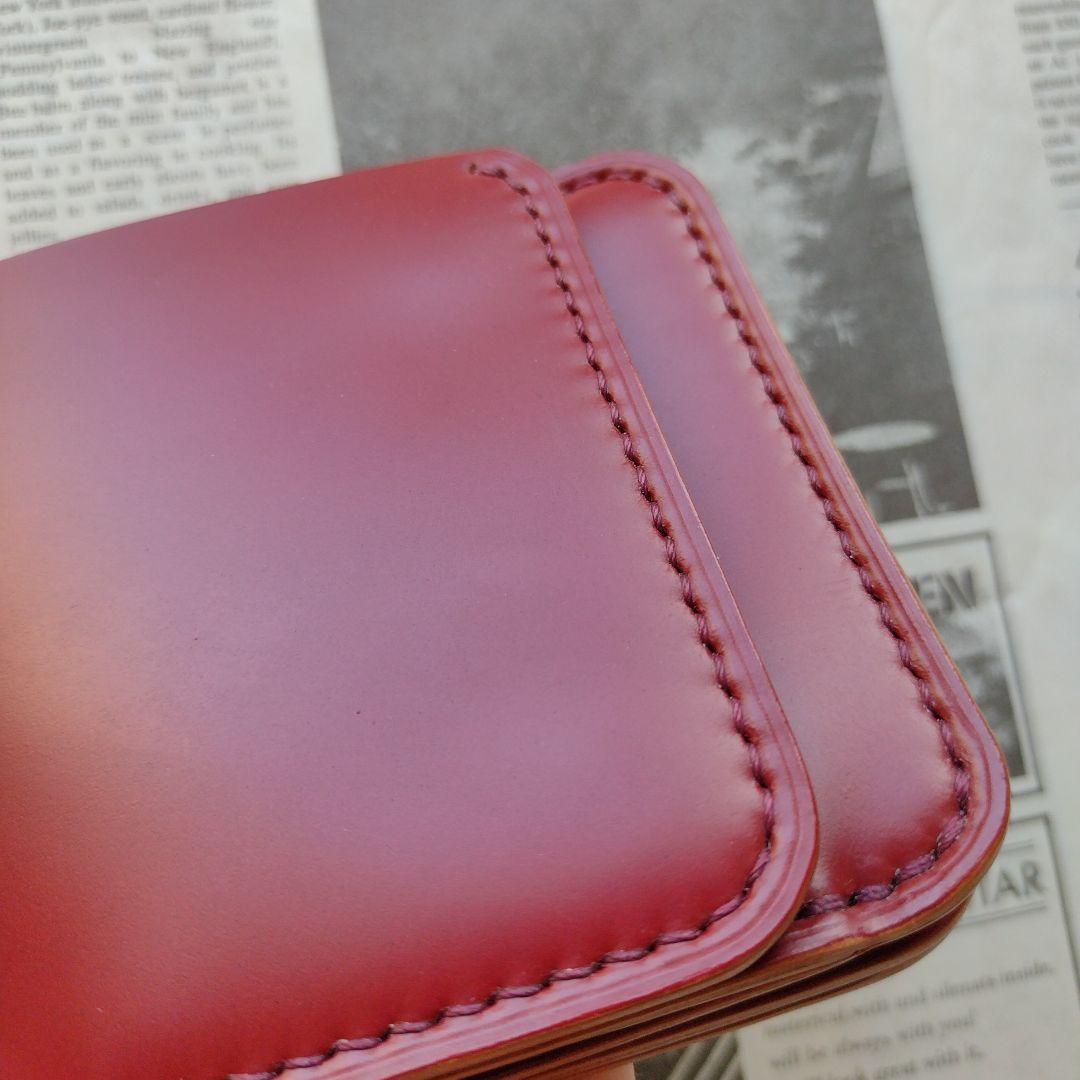 やや訳あり　総コードバン　ショートトラッカー　ウォレット