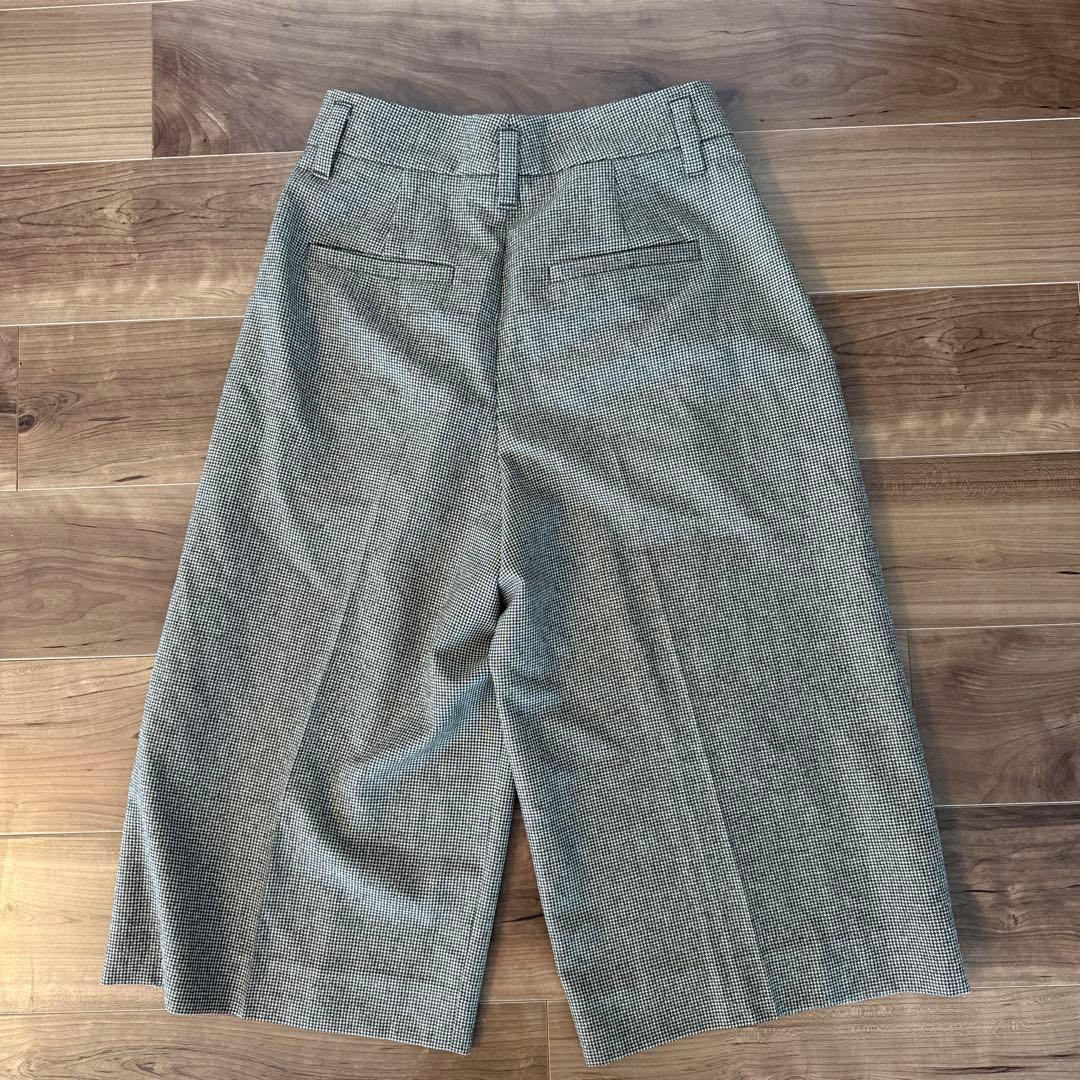 BRUNELLO CUCINELLI チェック柄 ガウチョパンツ USA4