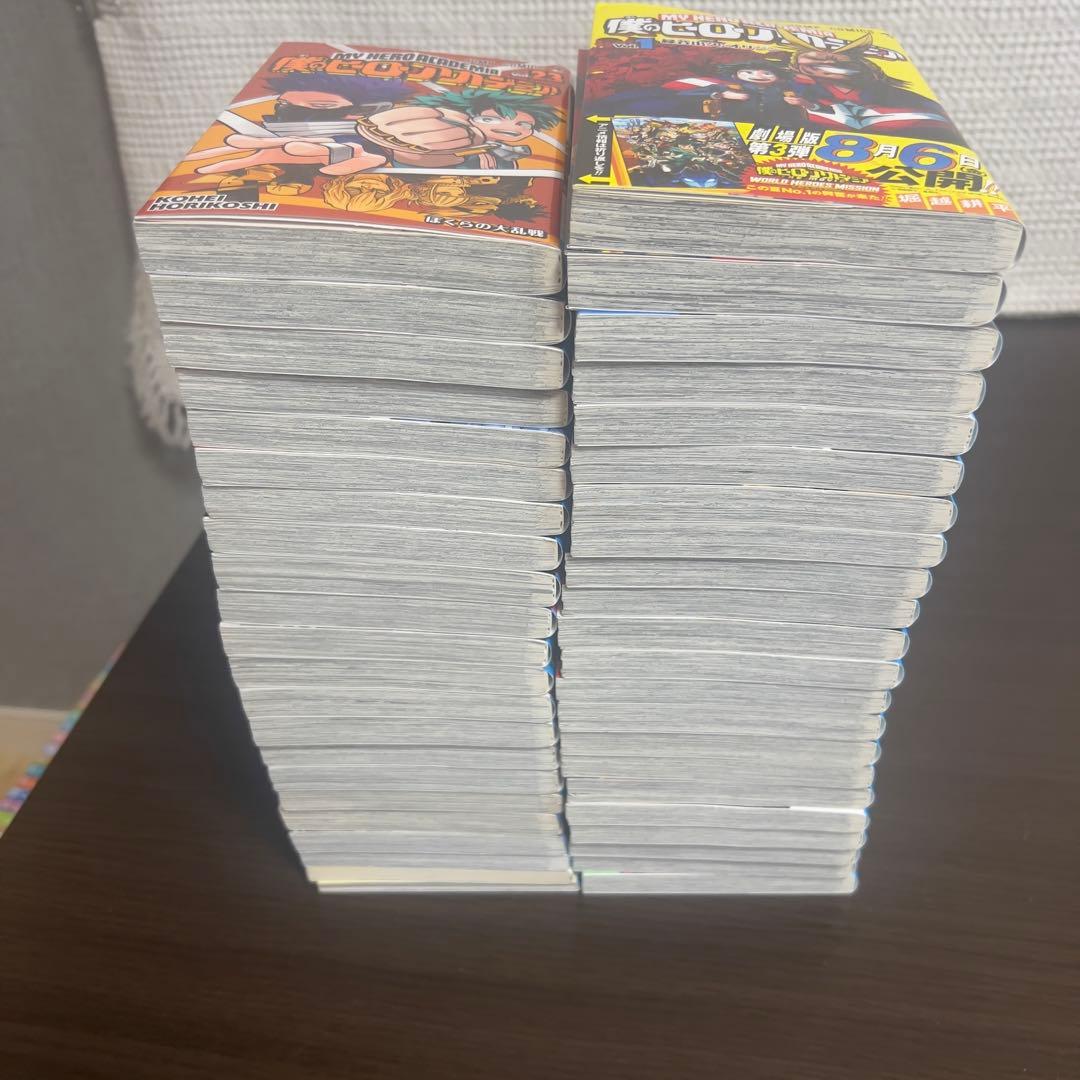 ヒロアカ完全読破 全42巻＋すまっしゅ‼️＋R セット