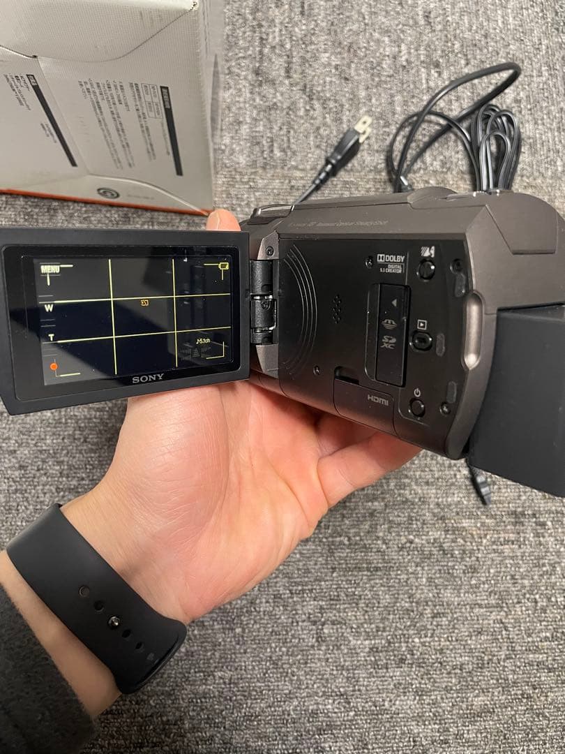 美品　ソニーSONY FDR-AX40 4Kビデオカメラ