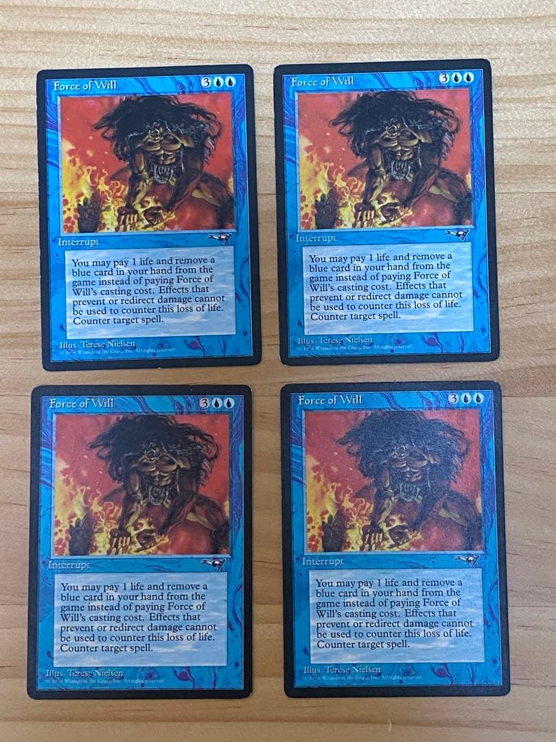 Force of Will 4枚セット