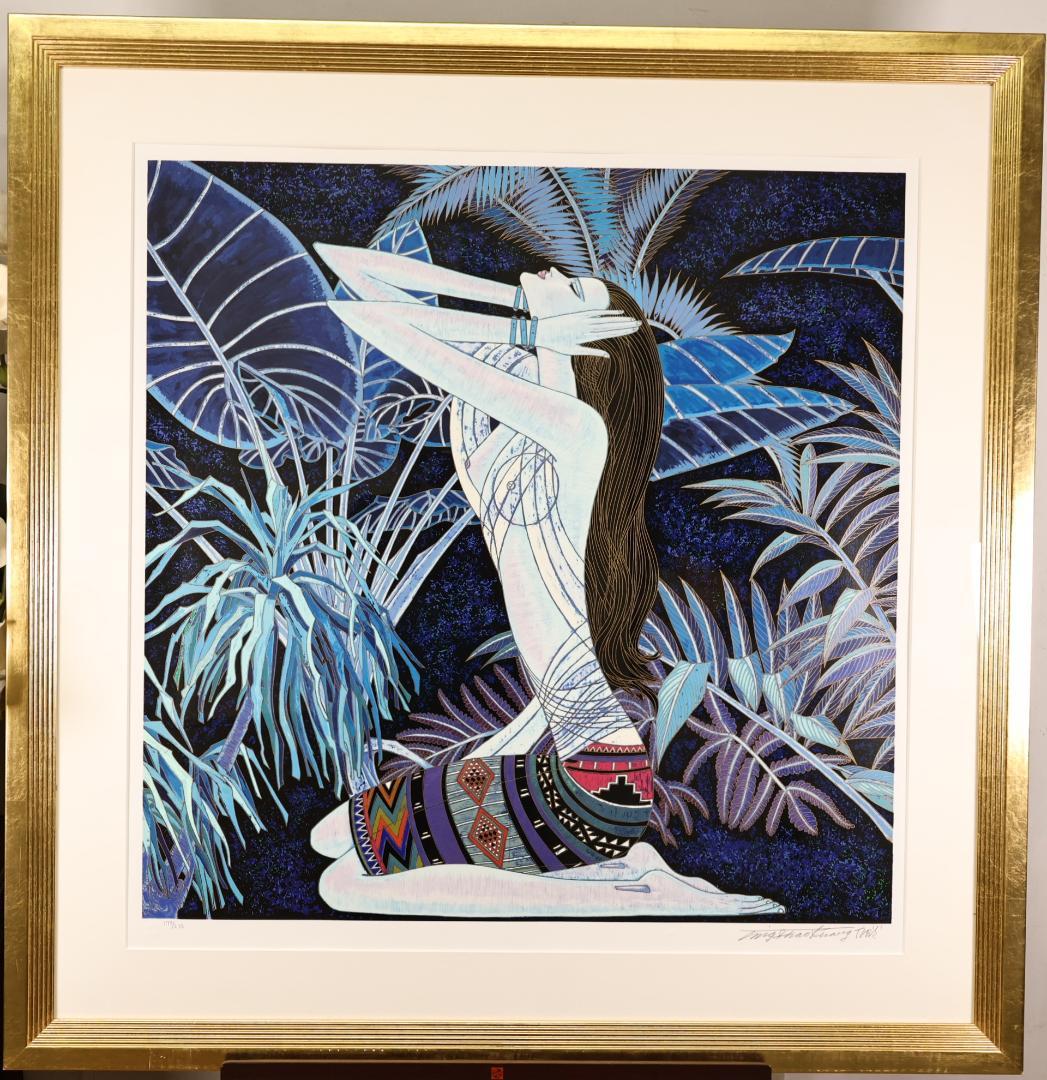 真作　丁 紹光　ティン・シャオ・クァン　 楽園回帰 　173/275　BK99