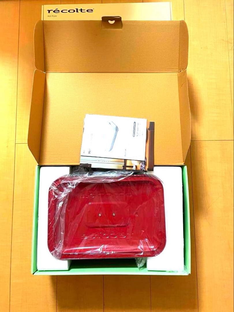 récolte ホットプレート RHP-1(R) レッド