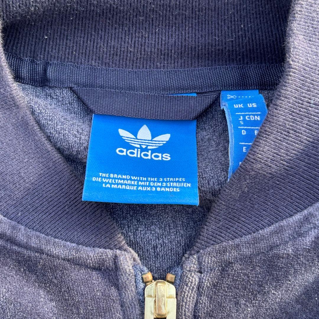 00s adidas ベロア トラックジャケット 常田大希着用 トレフォイルロゴ