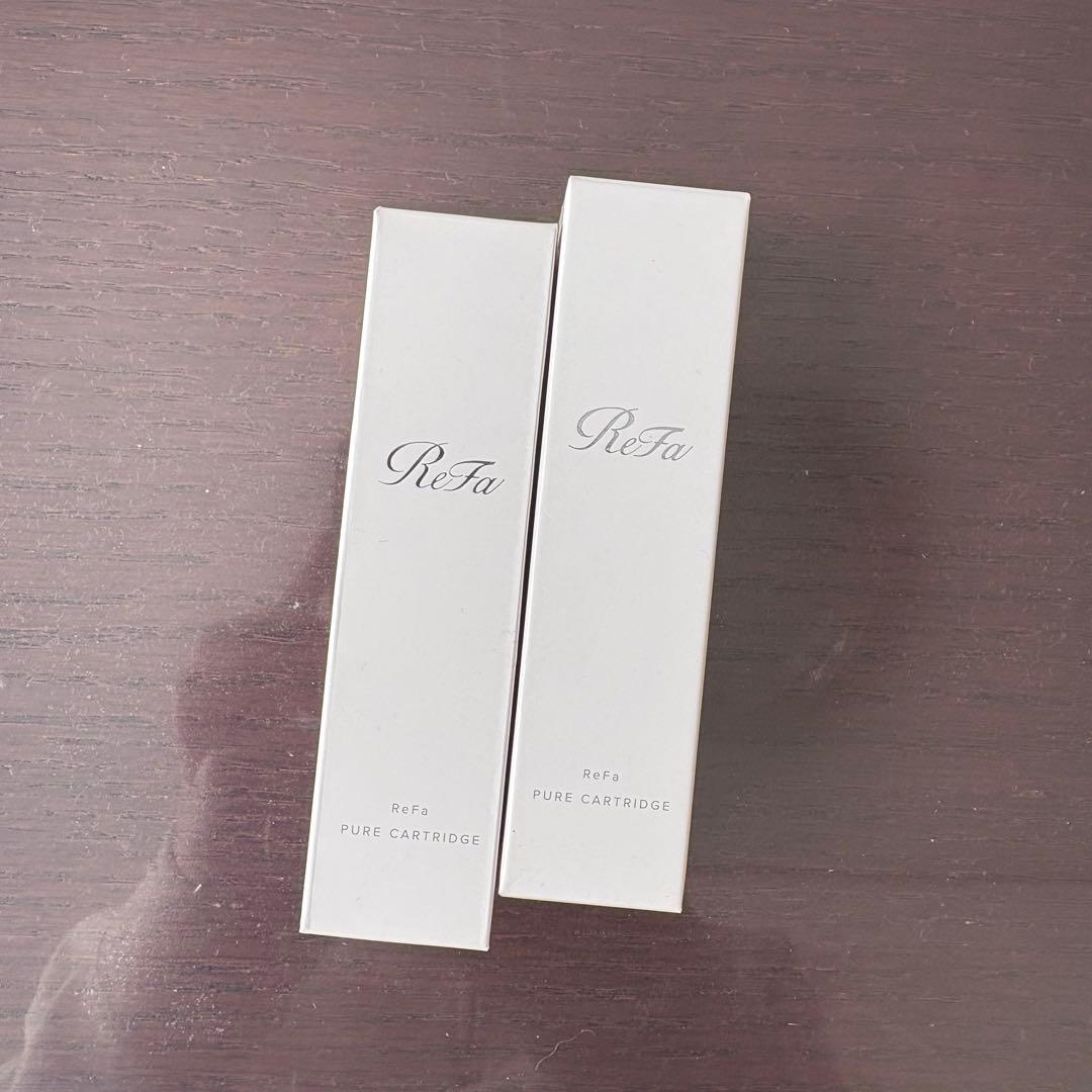 Refaシャワーヘッド ファインバブルピュア　カートリッジ2つ付き