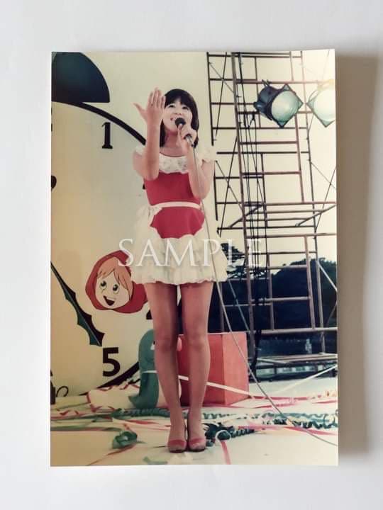 石野真子「私の首領」シングルレコード＆サイン色紙＆生写真