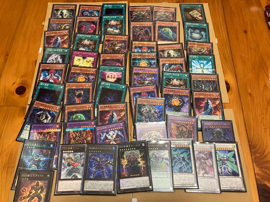 遊戯王引退品デッキ、カード多数