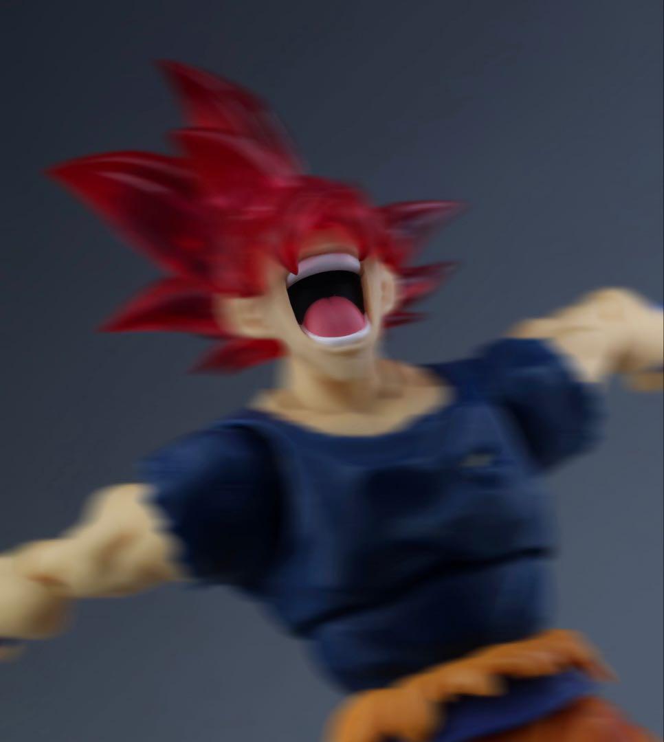 【特典付き】S.H.Figuarts 超サイヤ人ゴッド+ヘッドパーツ セット