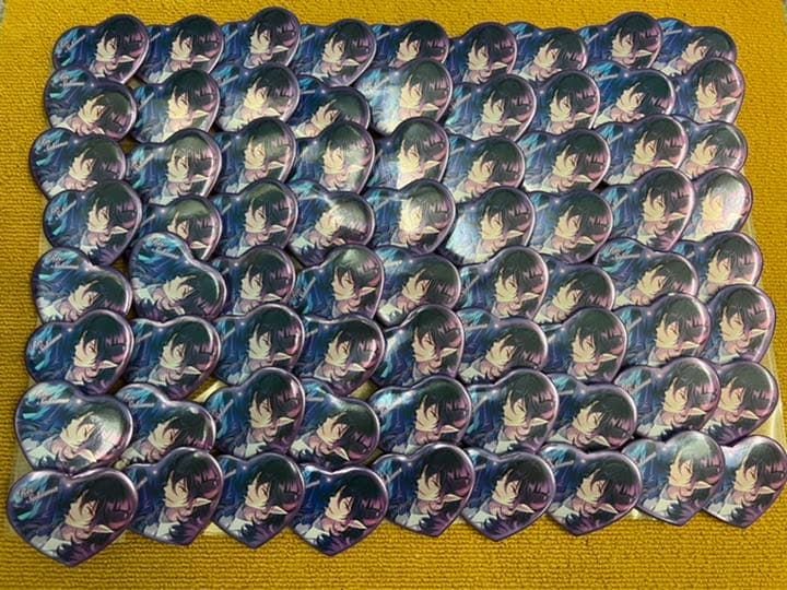 朔間零　ハート缶バッジ　72個