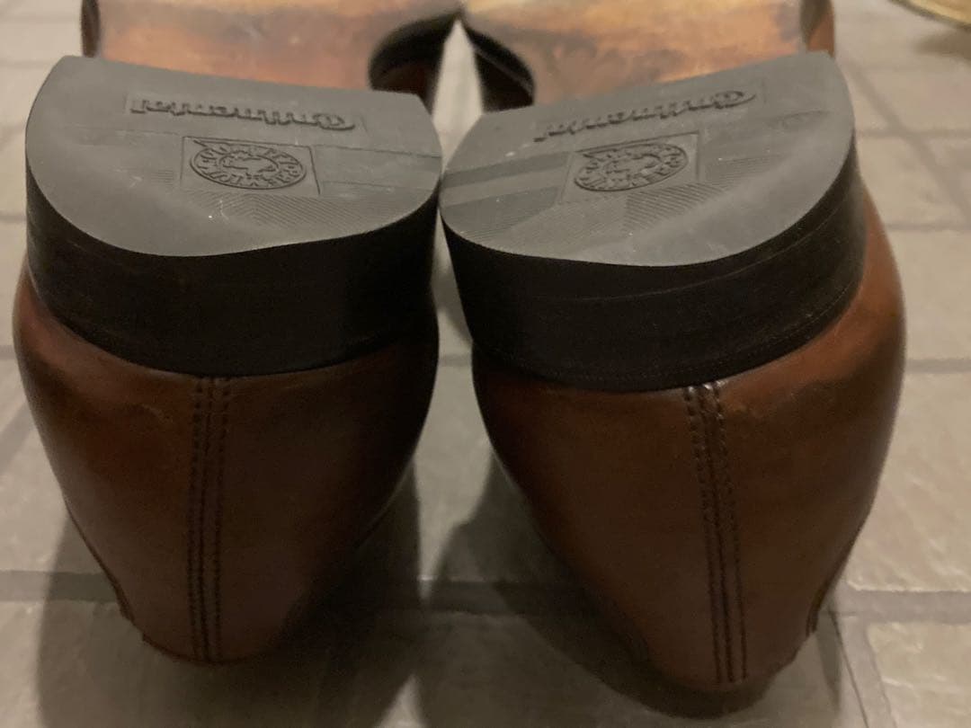 Edward Green ブラウン レザー 8 1/2E 名作606 36720