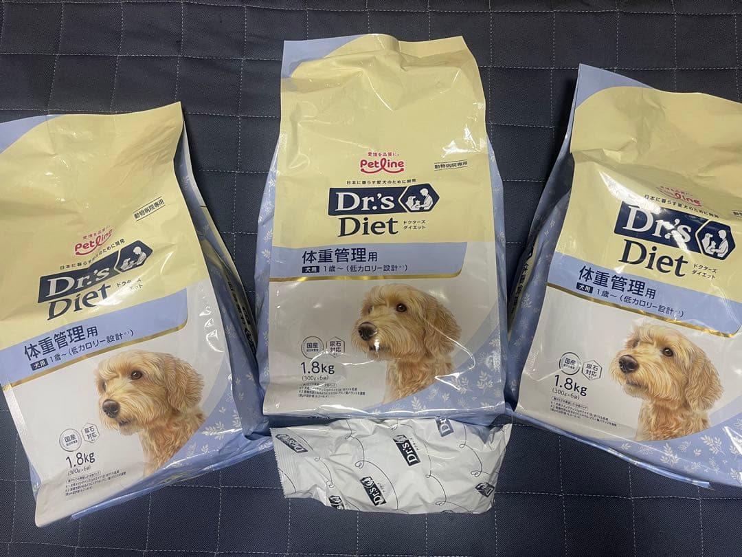 ドクターズダイエット　体重管理用 1.8キロ× 3セット