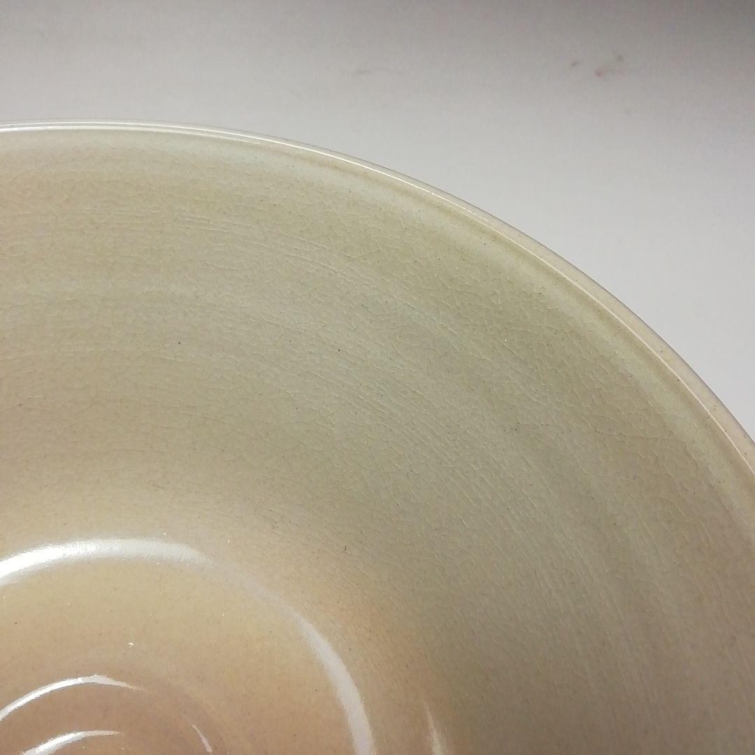 Ｓ３６５　茶碗　『犬山本窯』『尾関作十郎作』『つゆくさ絵』　共箱　抹茶碗　茶道具