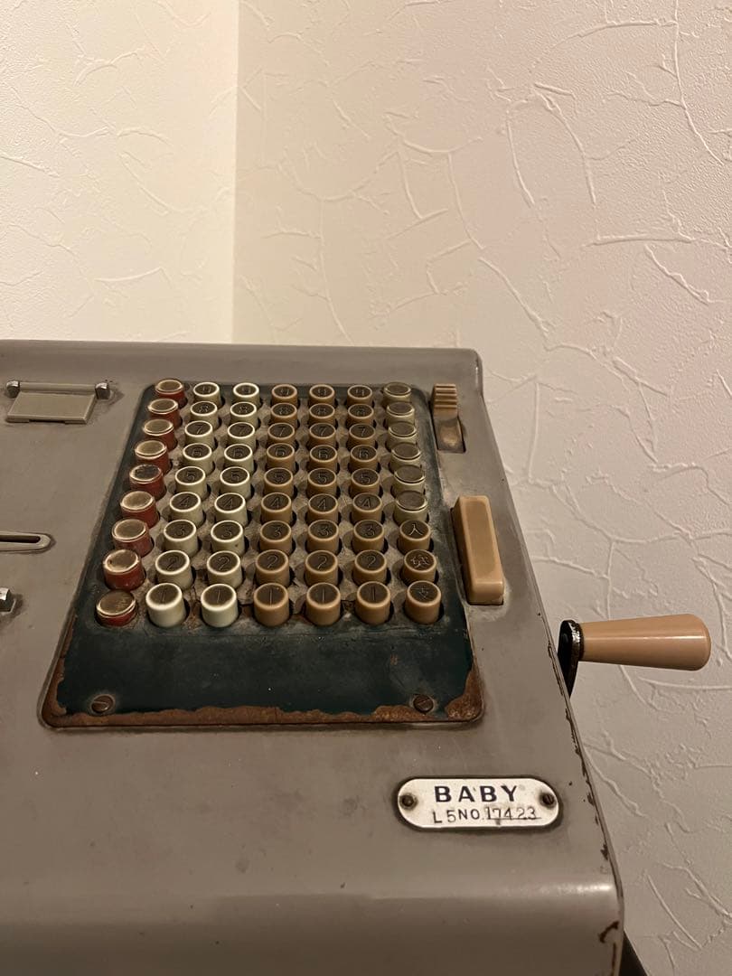 アンティーク計算機　レジ