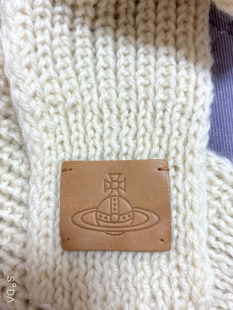 美品♡Vivienne Westwood♡キャットイヤーフラップニット猫耳帽子