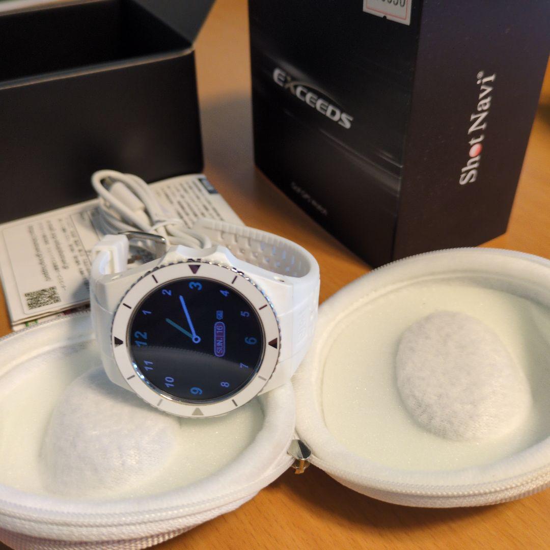 ShotNavi EXCEEDS イクシード　ゴルフGPSウォッチ